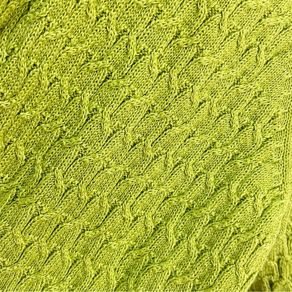 Imperfect vintage Y2K Talbots Woman pima cotton knit sweater ribbed 2X 1X XL ?‎ - Picture 5 of 16